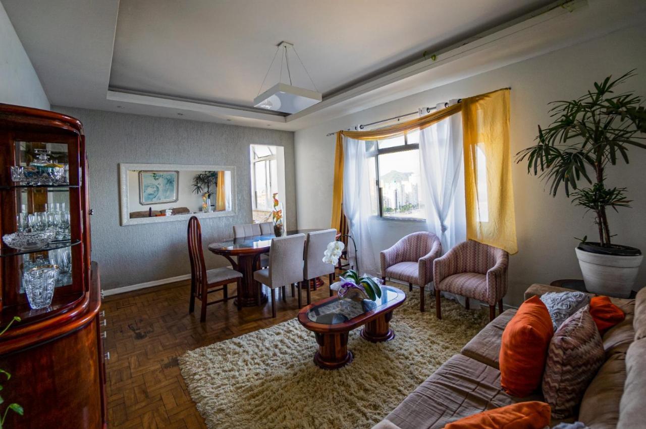 Apartamento Pe Na Areia São Vicente Exterior foto